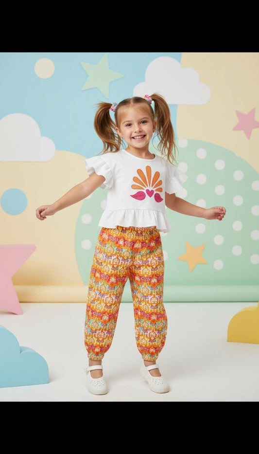 Agatha Ruiz de la Prada Tropical T shirt set & Pants