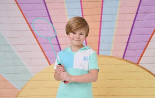 Little Dudes Aqua Shorts & Hooded T shirt *Preorder