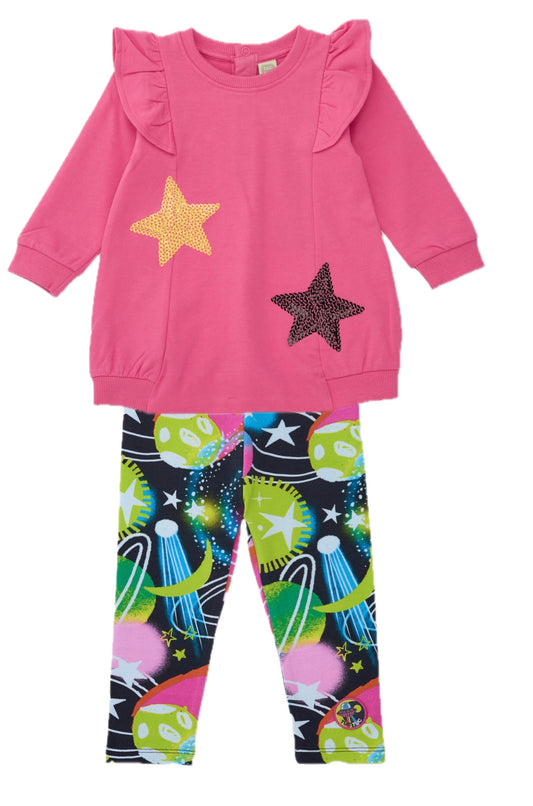 Tuc Tuc Fushia Leggings Set