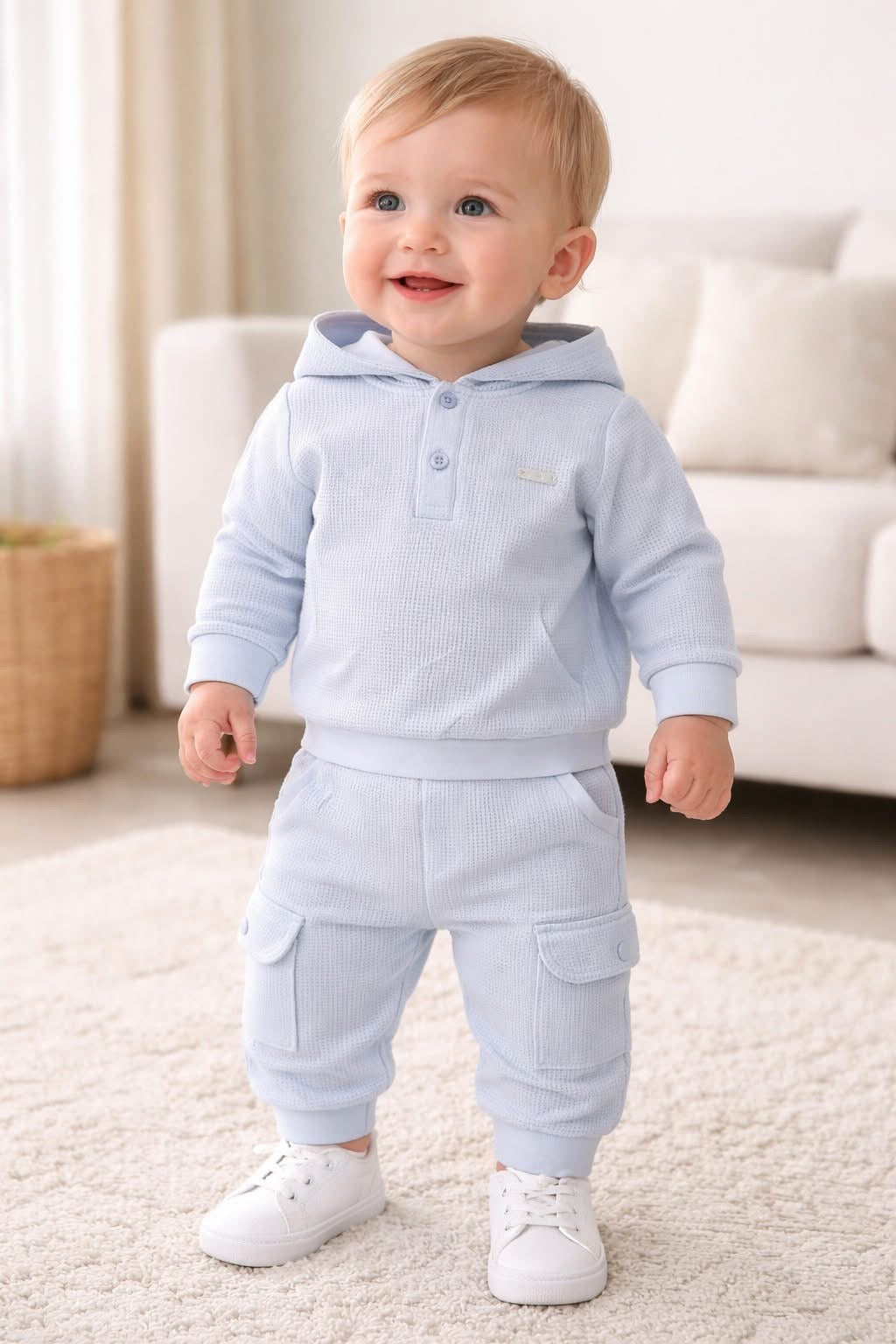 Blues Baby Boys St Malo Blue Jogging Set