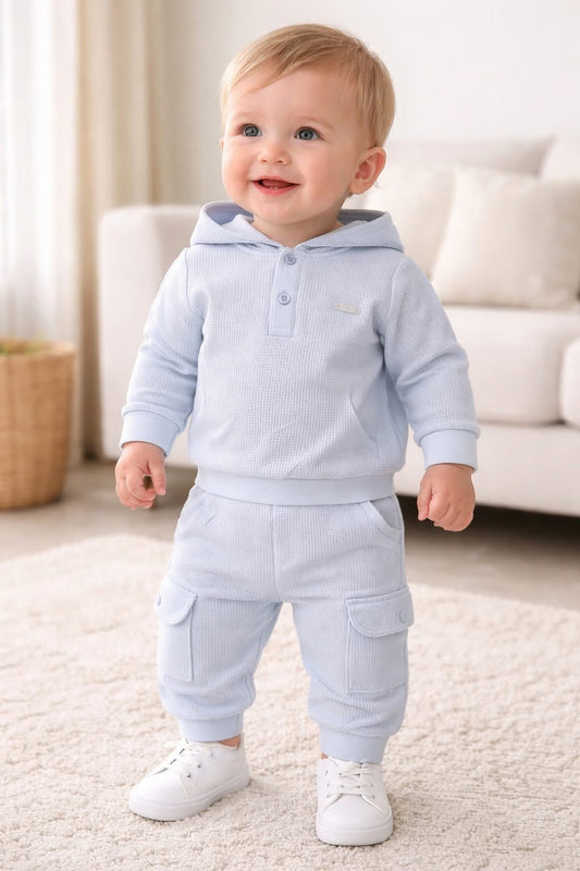 Blues Baby Boys St Malo Blue Jogging Set
