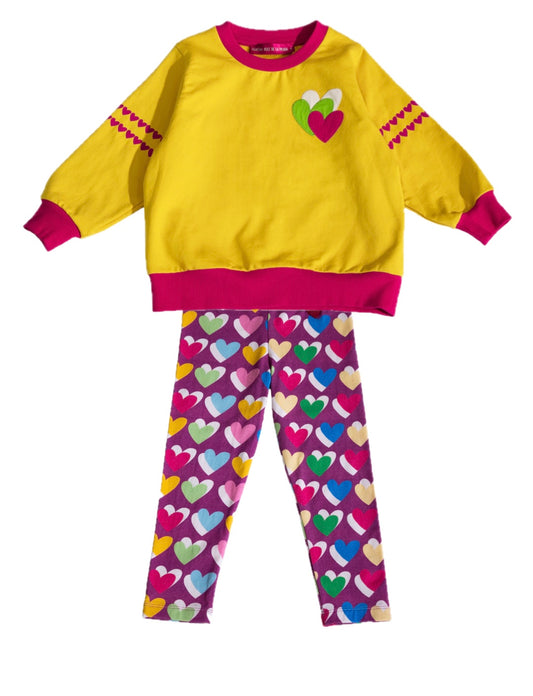 Agatha Ruiz de la Prada Lovables Sweatshirt and Leggings