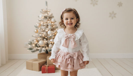 Puro Mimo Girls Pink Bloomer & Blouse