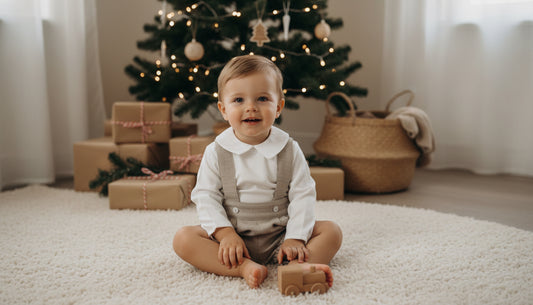 Puro Mimo Boys Roux Mave Shorts & Blouse