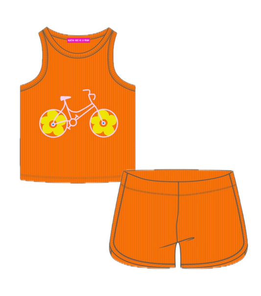 Agatha Ruiz de la Prada Nice Orange Shorts