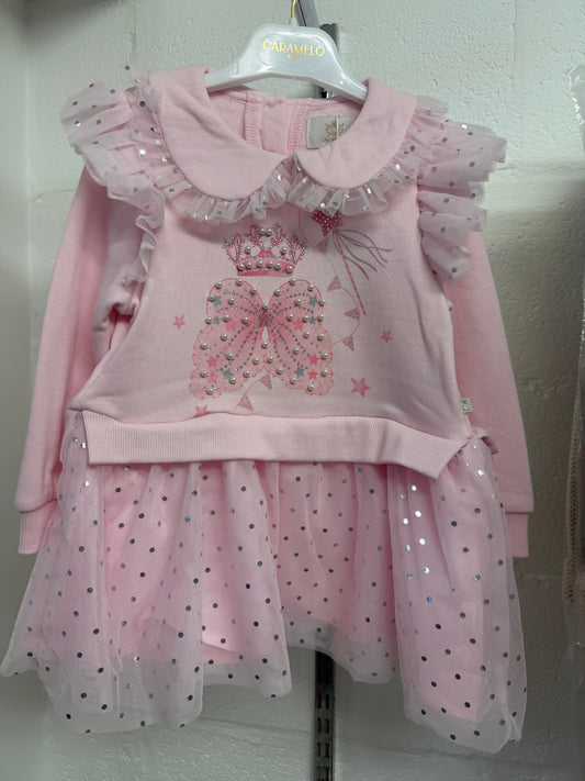 Caramelo Kids Girls Pink Make Believe Dress