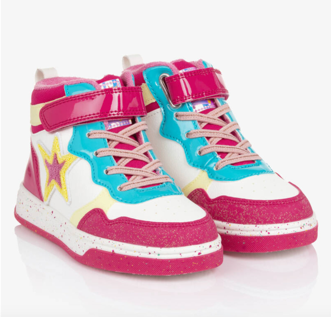 Agatha Ruiz de la Prada Fushia High Tops