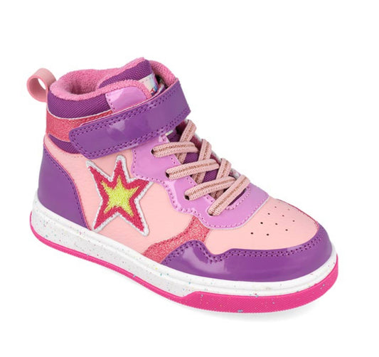 Agatha Ruiz de la Prada Lilac High Tops