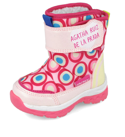 Agatha Ruiz de la Prada Fushia Snow Boot