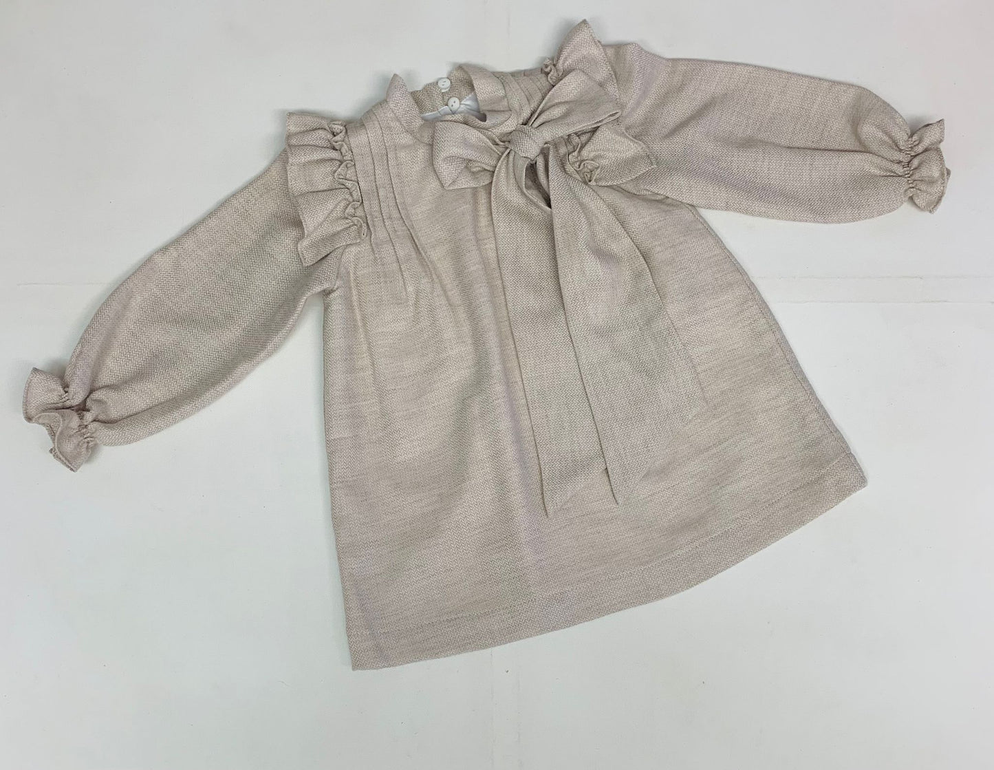 Puro Mimo Girls Maeve Bow Dress