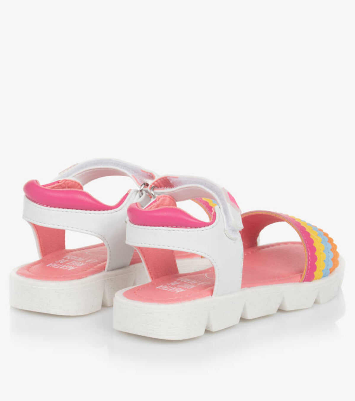 Agatha Ruiz de la Prada multi colour Stripped Sandal