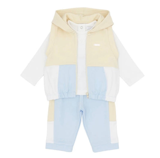 Amore Boys Blue 3PC Gillet Set