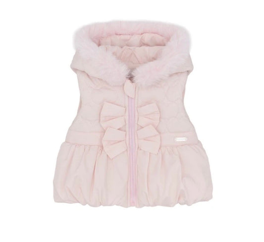 Amore Girls Pink Gillet
