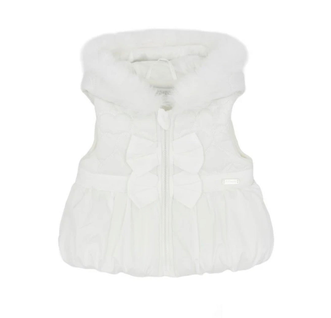 Amore Girls White Gillet