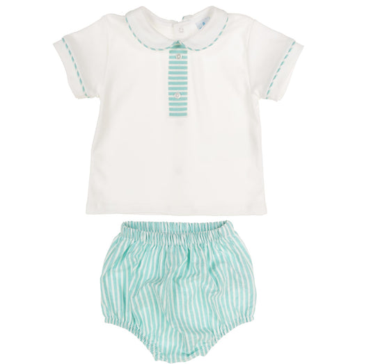Sardon Mint Bloomers & Shirt
