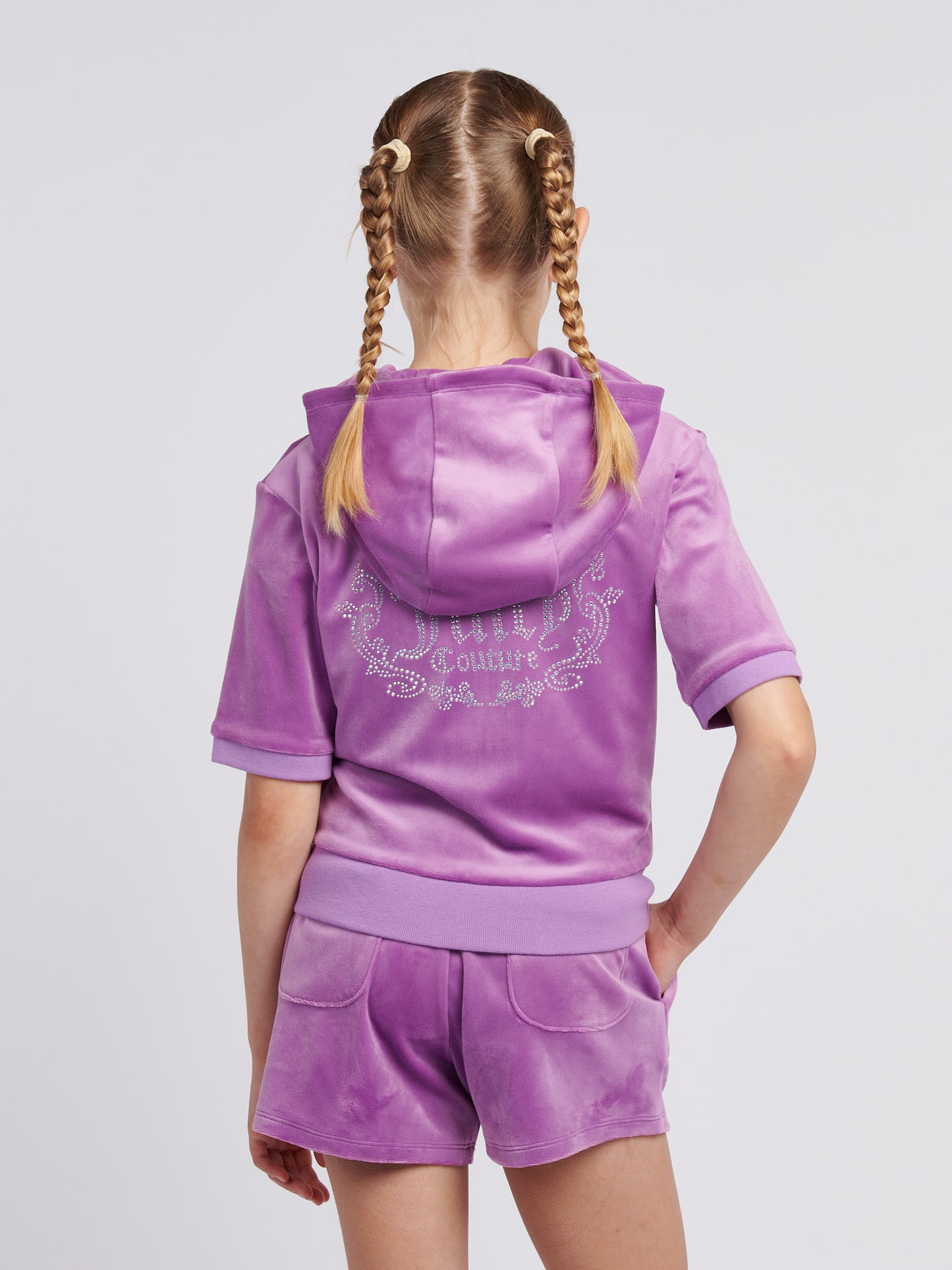 Juicy Couture Dewberry Zip Through Hoodie