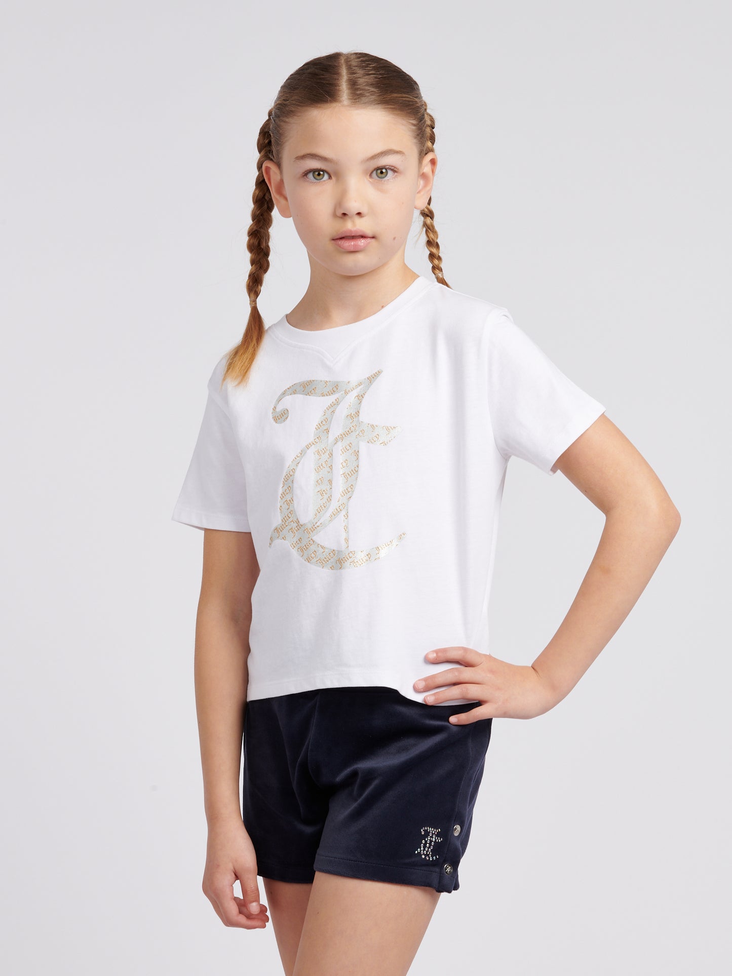 Juicy Couture Night Sky T Shirt & Shorts Set