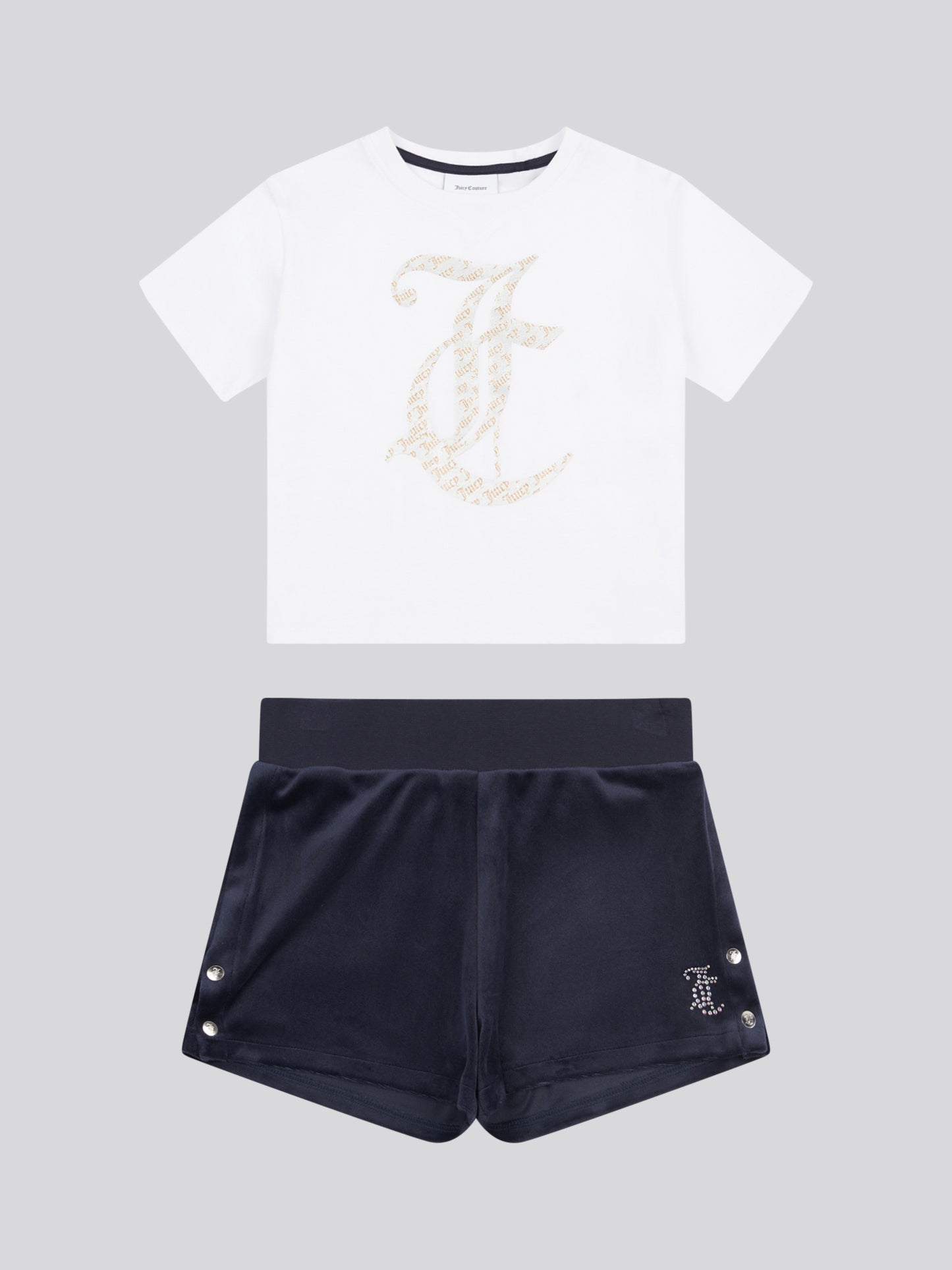 Juicy Couture Night Sky T Shirt & Shorts Set