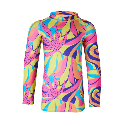 Liloli Luminous Leaves Rash Guard