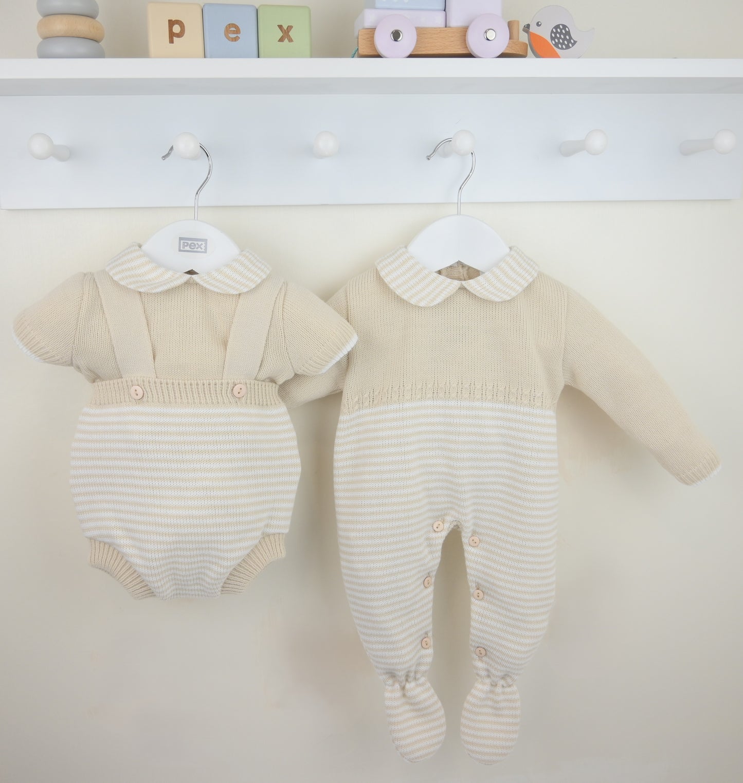 PEX Boys Marshal Outfit Natural/White - Preorder