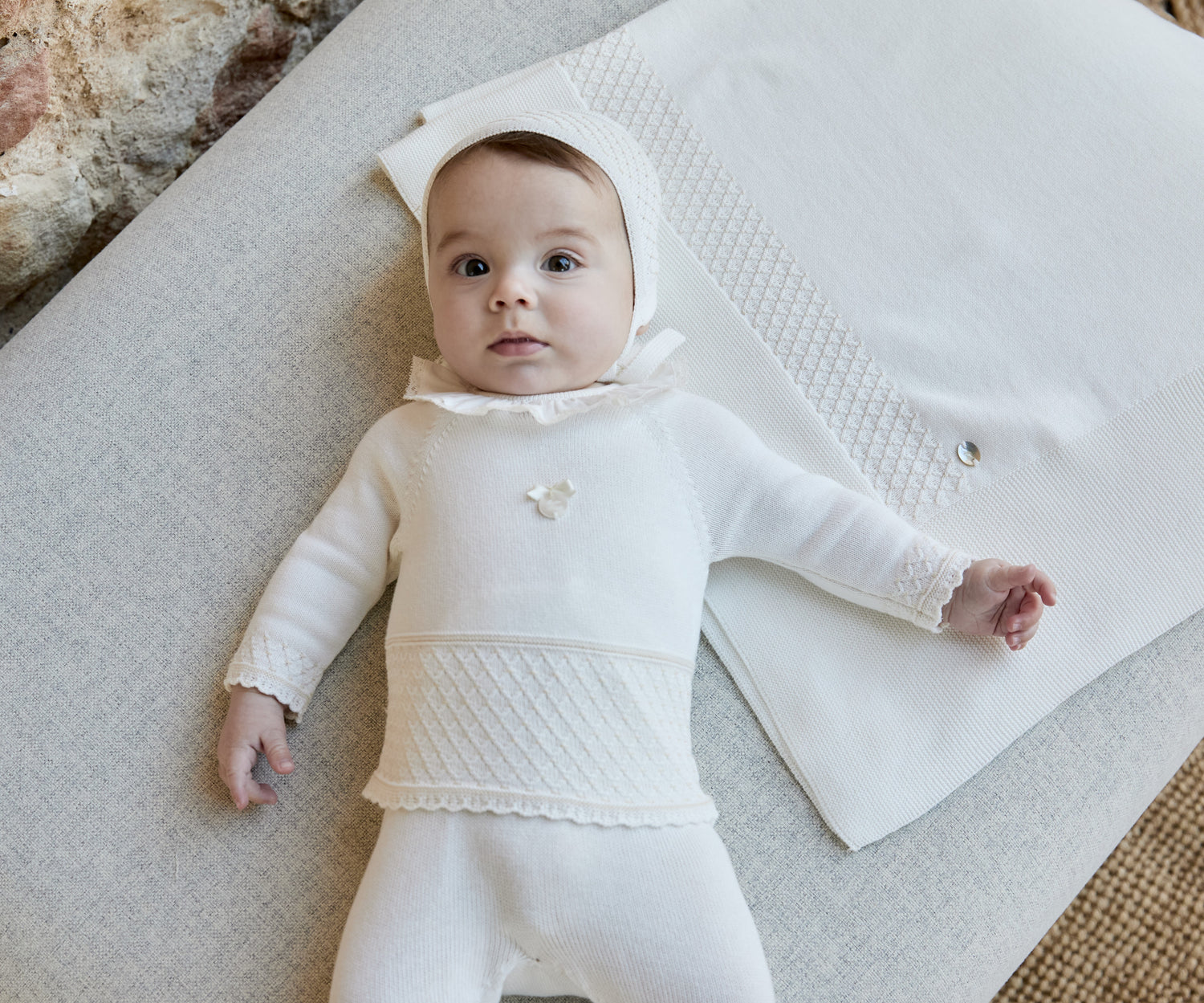 Martin Aranda White Baby Set