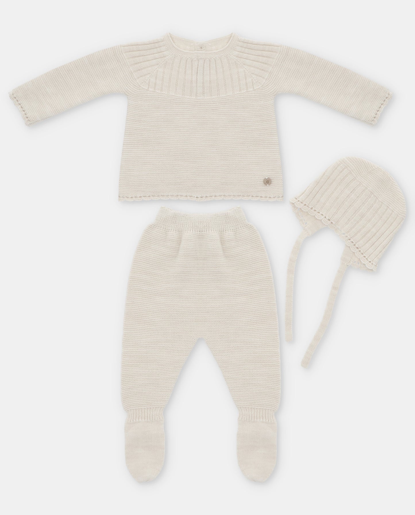 Martin Aranda Stone Three Piece Baby Set