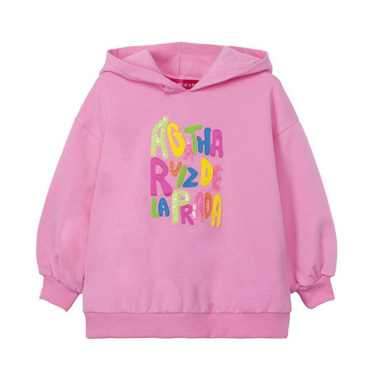 Agatha Ruiz de la Prada Pink Hoodie and Shorts