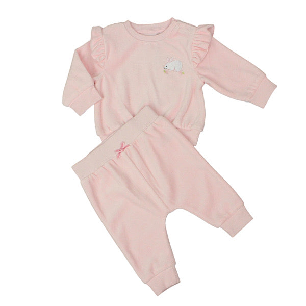 Peach Bunny Frill 2PC Outfit