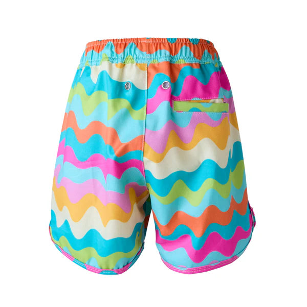 Liloli Rainbow Ripple Boys Swim Shorts