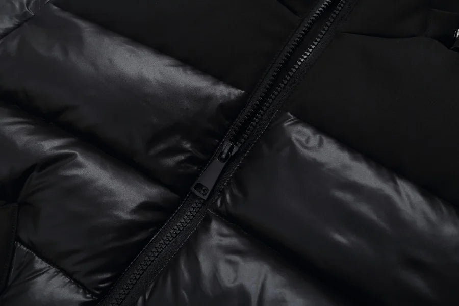 Boys Black Hooded Puffer Jacket *Online Product