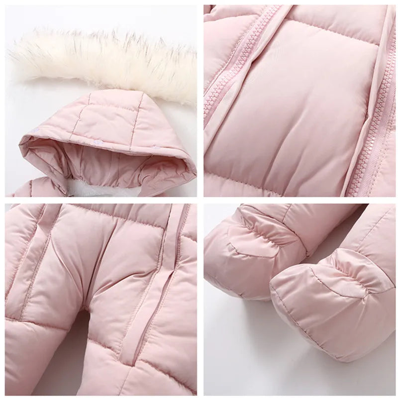 Baby Snow Suit Pink