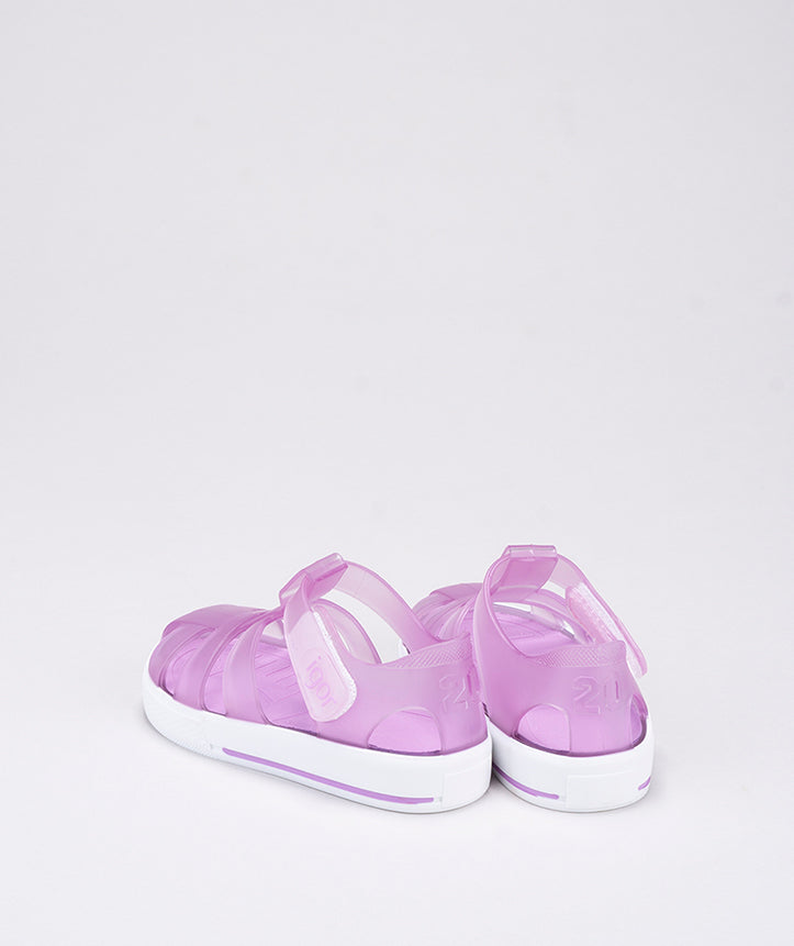 Igor Star Transparent Lilac Jellie Shoe