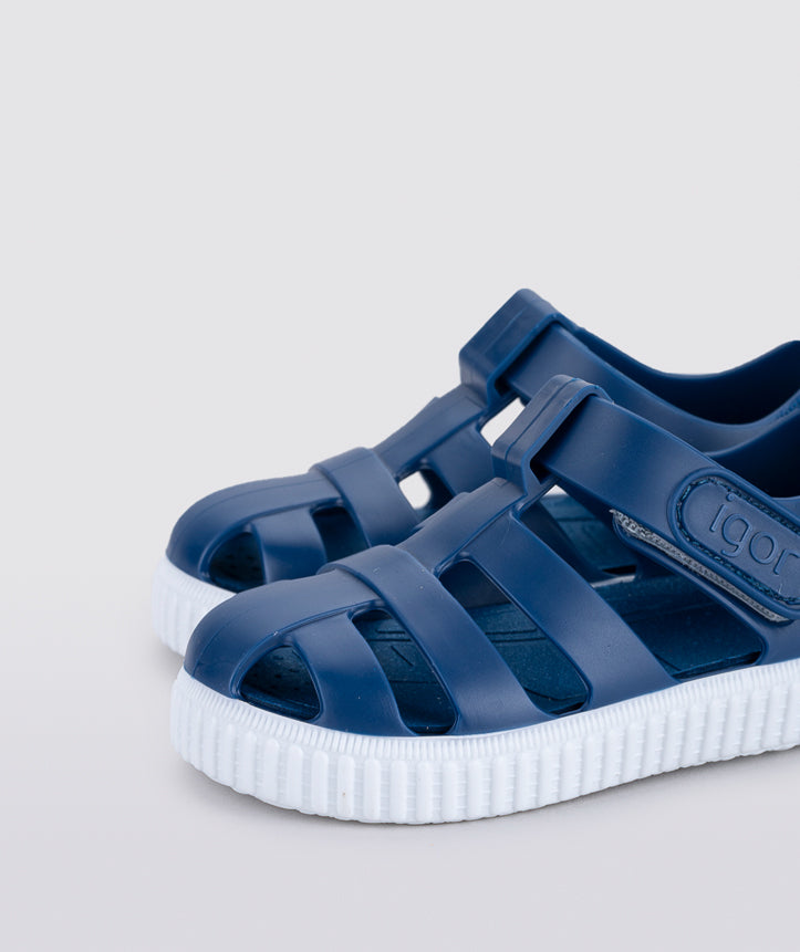 Igor Nico Marine Navy Blue Jellie Shoe