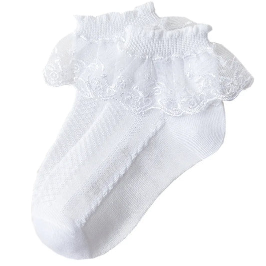 Girls White Ankle sock 10-pair pack *Online product