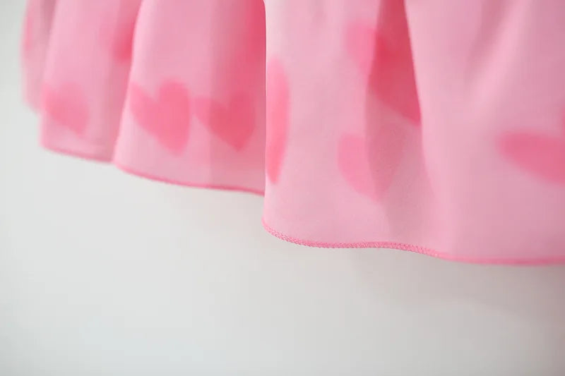 Blush Heart Ruffle Set – Baby & Toddler Girls (12–36 Months) *Online Product