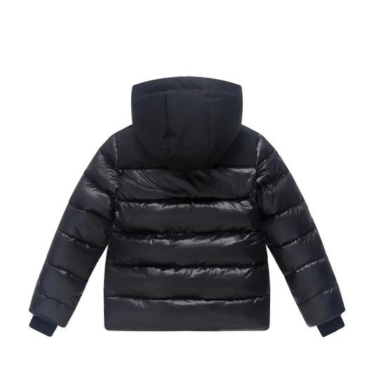 Boys Black Hooded Puffer Jacket *Online Product