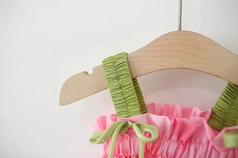 Blush Heart Ruffle Set – Baby & Toddler Girls (12–36 Months) *Online Product