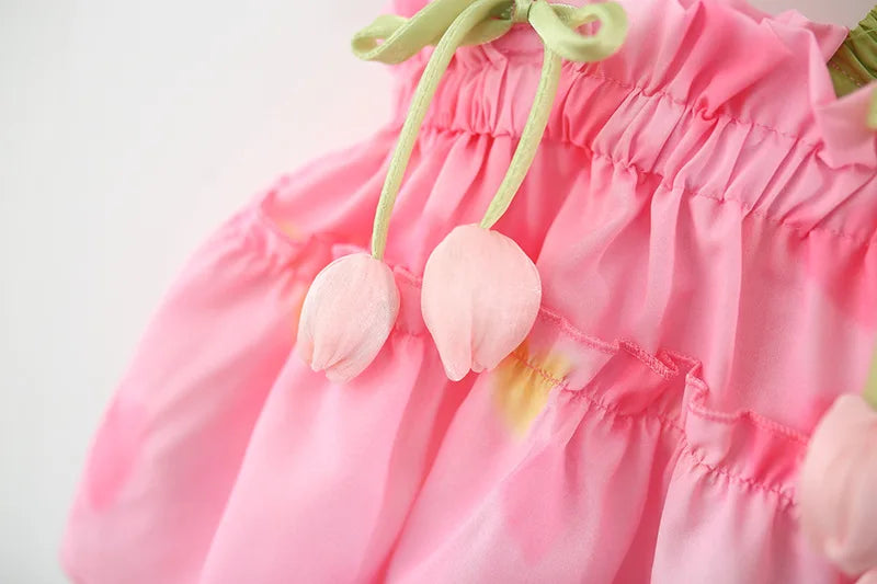 Blush Heart Ruffle Set – Baby & Toddler Girls (12–36 Months) *Online Product