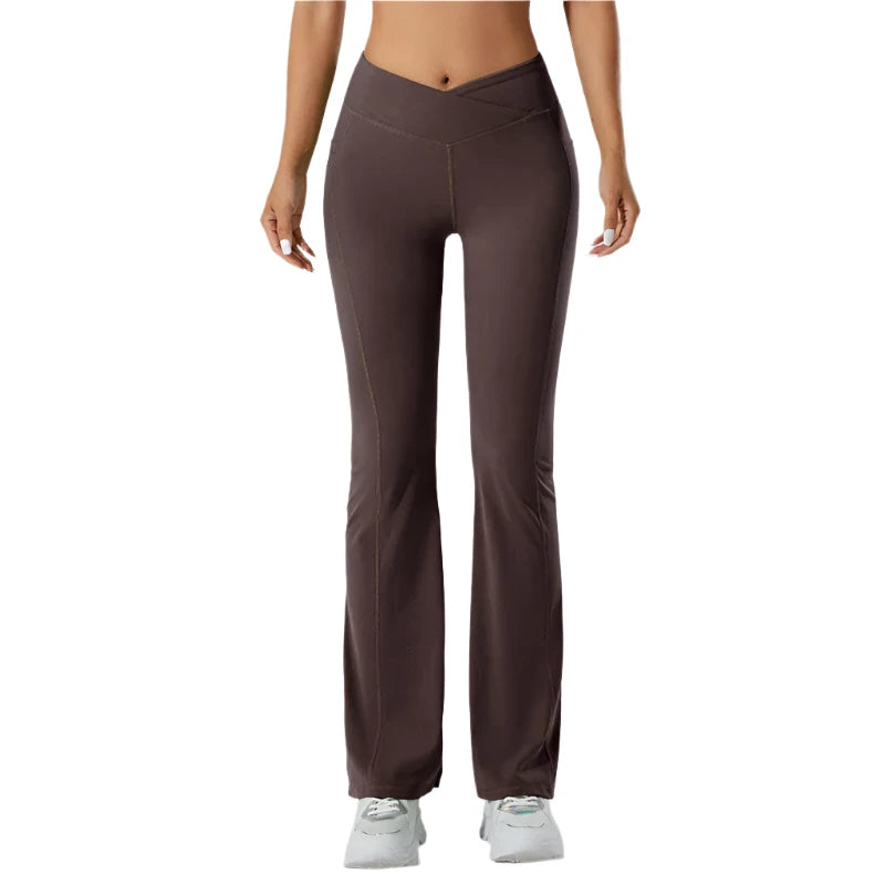 Girls Teen Gym Flared Pants and Jacket Brown