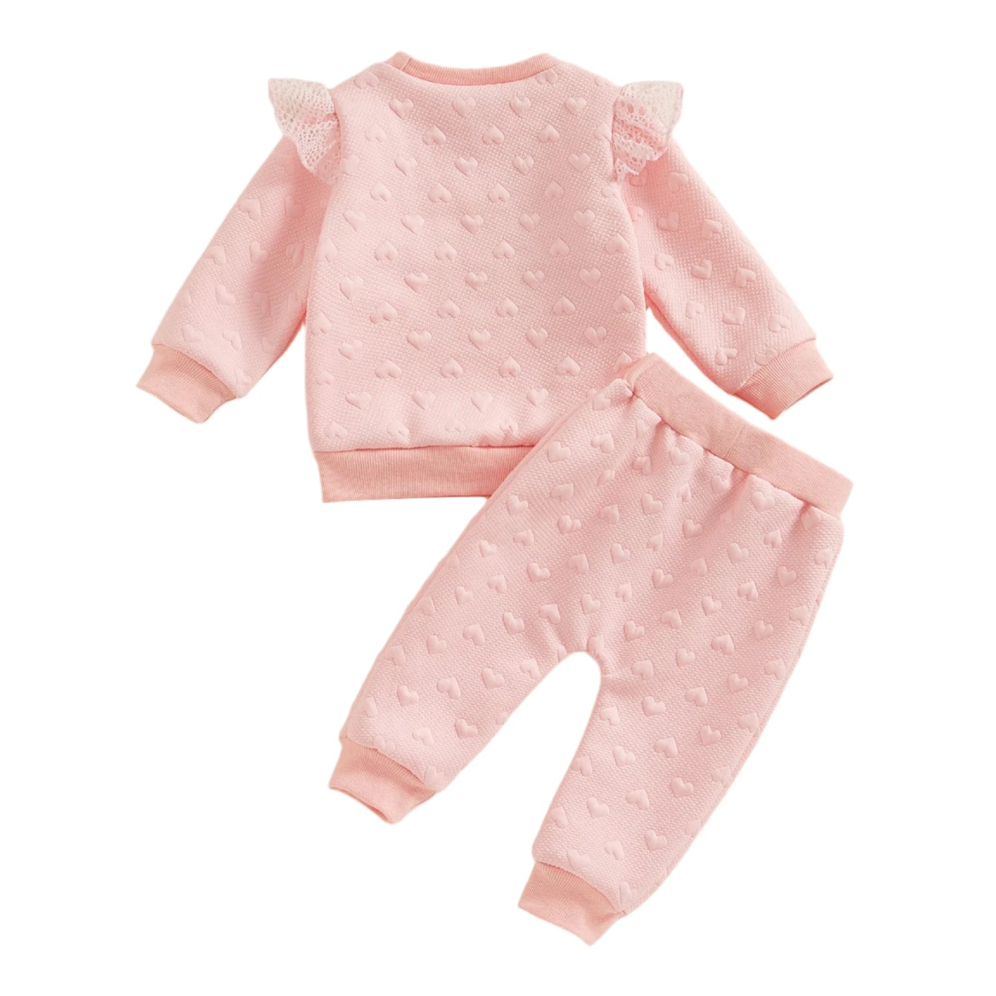 Baby Girl Pink Bubble Jogger