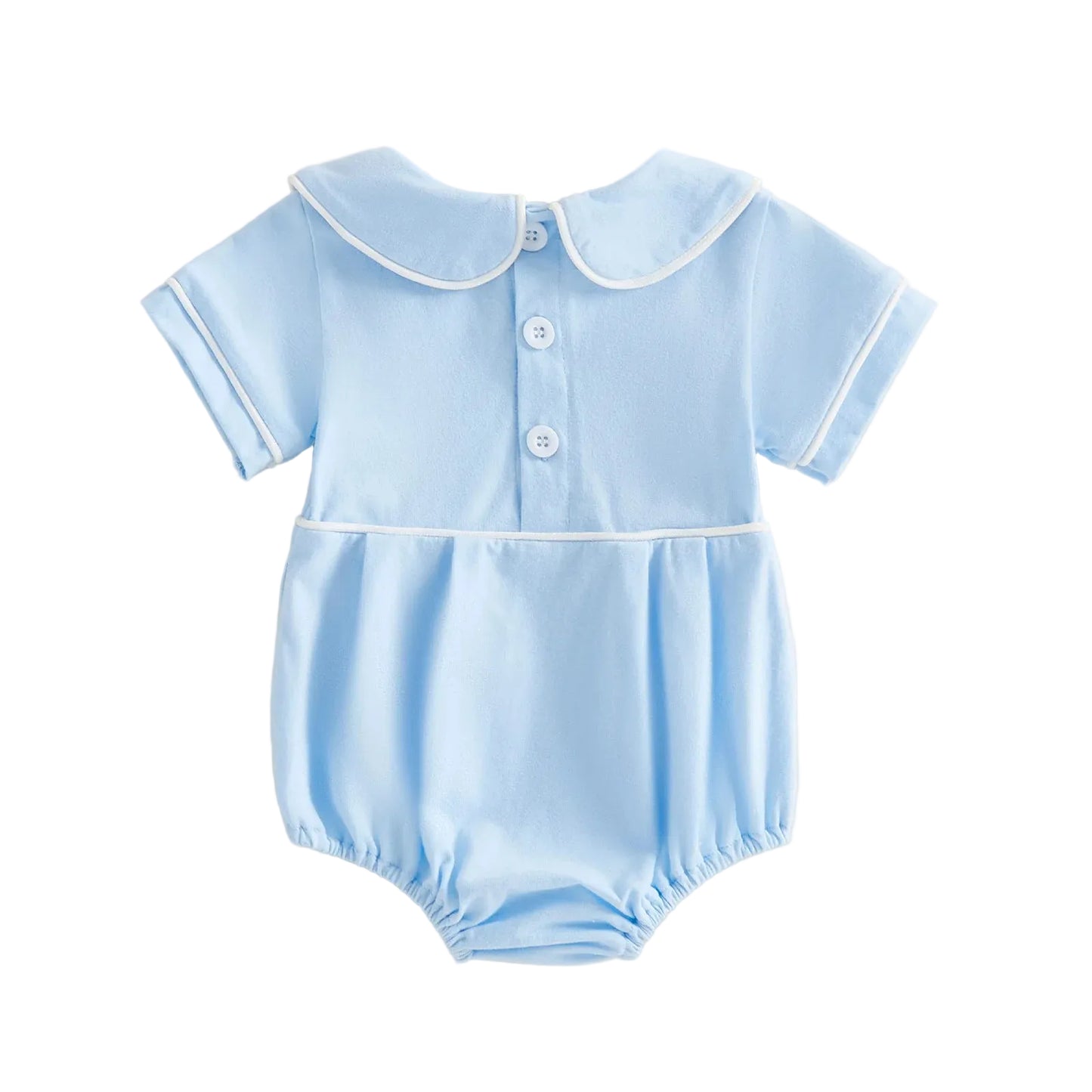 Baby Boys Classic Peter Pan Collar Romper *Online Product