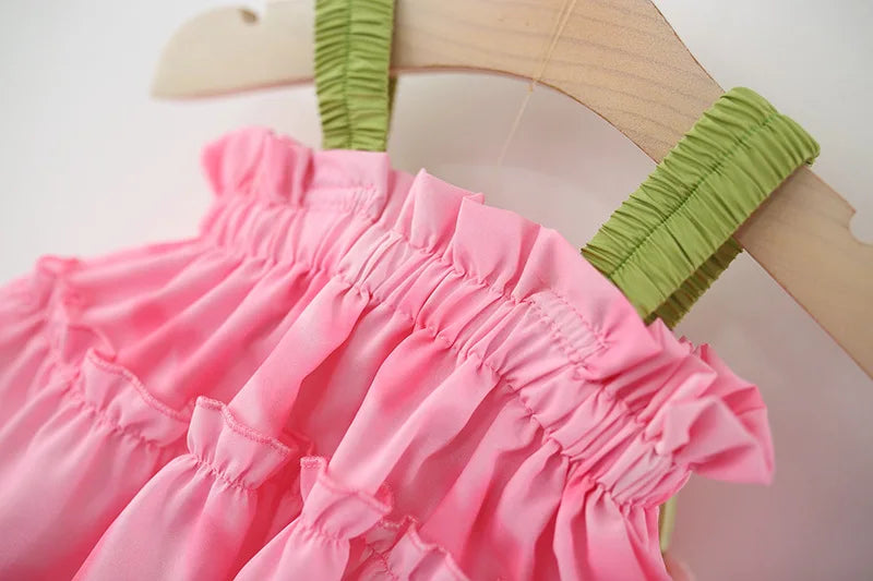 Blush Heart Ruffle Set – Baby & Toddler Girls (12–36 Months) *Online Product