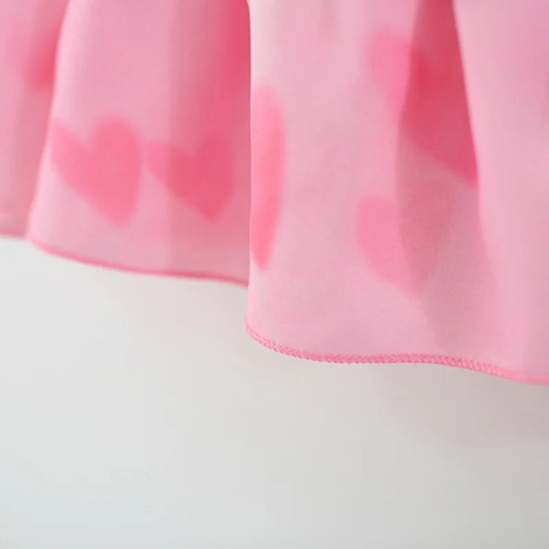 Blush Heart Ruffle Set – Baby & Toddler Girls (12–36 Months) *Online Product