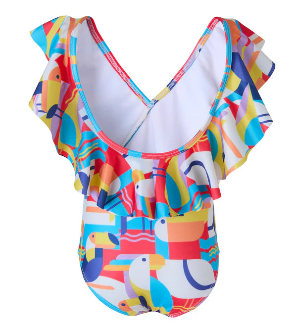 Liloli Aviary Girls Swimsuit