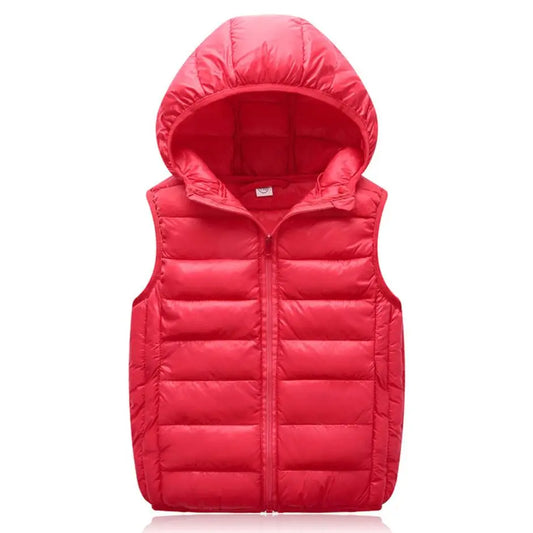 Boys Gillet Red
