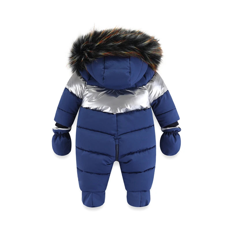 Boys Snowsuit Royal Blue