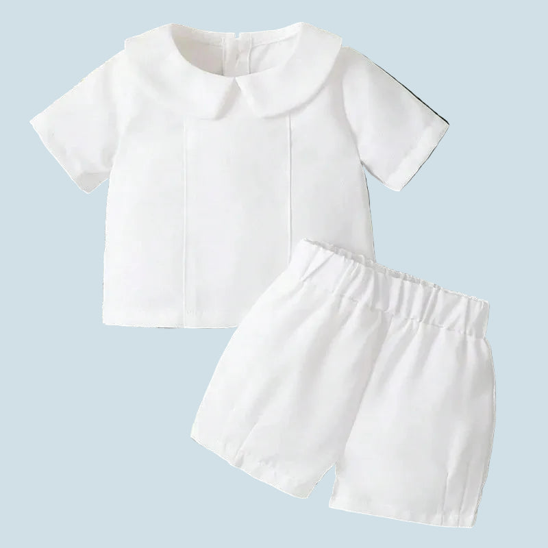 Classic White Collar Christening Set – Baby Boys *Online Product