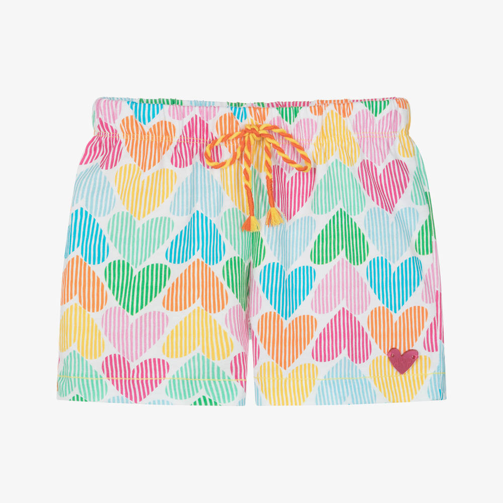 Agatha Ruiz de la Prada Nice White T shirt & Multi Colour Shorts