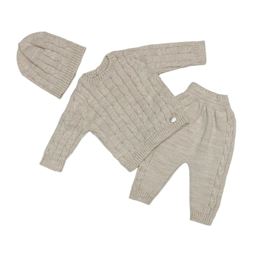 Martin Aranda Boys Knitted Stone 3PC Set