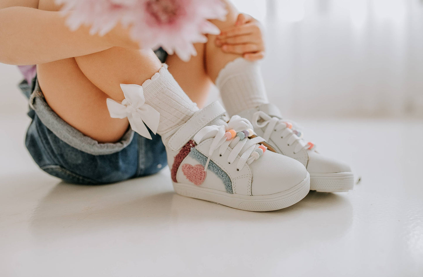 Shoo Shoos Girls Wonderwall High Top Trainer